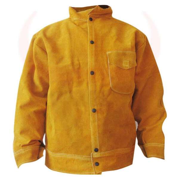 Made In Pakistan Welding Leather Jacket New Style Welding Safety Clothing Split Leather Welders Clothing